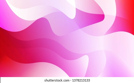 Futuristic Style With Wave Geometric Design, Shapes. For Elegant Pattern Cover Book. Vector Illustration with Color Gradient