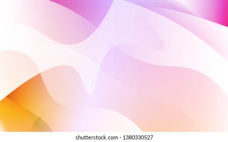 Futuristic Style With Wave Geometric Design, Shapes. For Elegant Pattern Cover Book. Vector Illustration with Color Gradient