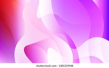 Futuristic Style With Wave Geometric Design, Shapes. For Elegant Pattern Cover Book. Vector Illustration with Color Gradient