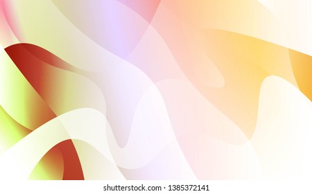 Futuristic Style With Wave Geometric Design, Shapes. For Elegant Pattern Cover Book. Vector Illustration with Color Gradient