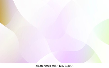 Futuristic Style With Wave Geometric Design, Shapes. For Elegant Pattern Cover Book. Vector Illustration with Color Gradient