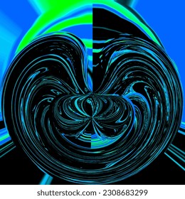 
A futuristic and surreal background featuring a lotus flower shape