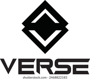 Futuristic tech abstarct logo, EPS file 