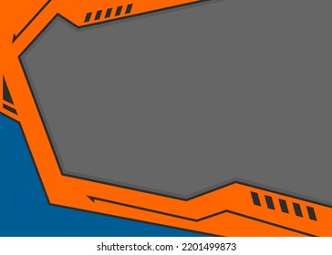 Futuristic tech background with geometric pattern and with some copy space area
