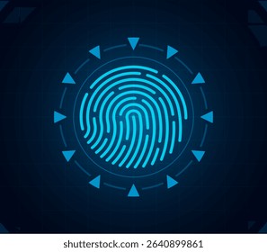 Futuristic Tech Interface Icons  AI, Cyber, Data Security Set