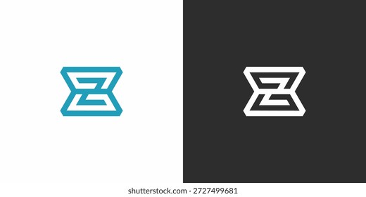 Futuristic and Tech Letter Z logo