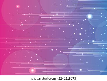 Futuristic technology abstract background, big data, data center, server, internet, speed. Abstract neon lights into digital technology tunnel. 3D render