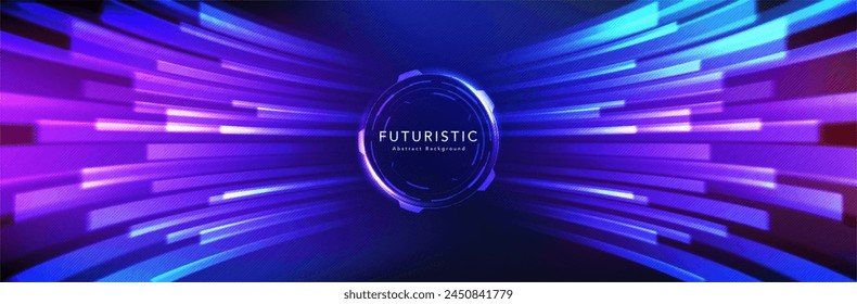 futuristic technology abstract background. Abstract futuristic curve digital line design.Modern futuristic design.Digital landscape pattern technology.Vector illustration.