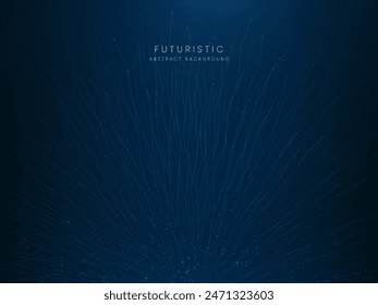 futuristic technology abstract background. Abstract futuristic curve digital line design.Modern futuristic design.Digital landscape pattern technology.Vector illustration.