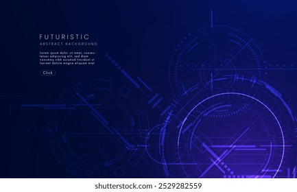 futuristic technology abstract background. Abstract futuristic curve digital line design.Modern futuristic design.Digital landscape pattern technology.Vector illustration.