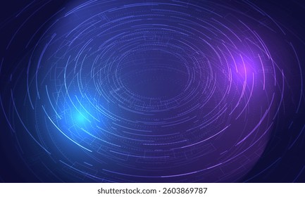 futuristic technology abstract background. Abstract futuristic curve digital line design.Modern futuristic design.Digital landscape pattern technology.Vector illustration.