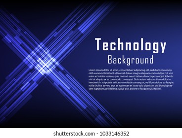 Futuristic technology abstract background with modern and high-end concept, Vector illustration background.