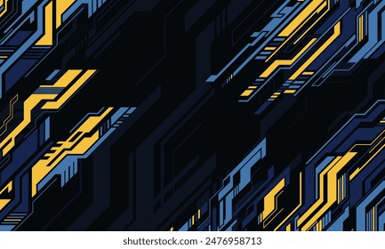 Futuristic technology abstract background suitable for racing style car wrap decal