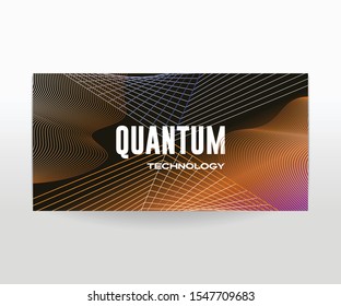 Futuristic technology abstract background template