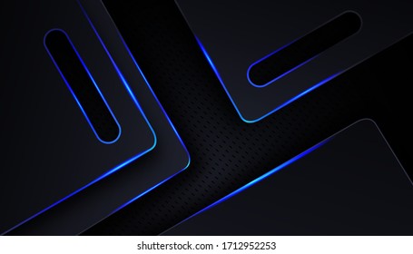 Futuristic technology abstract metallic steel background vector illustration design 