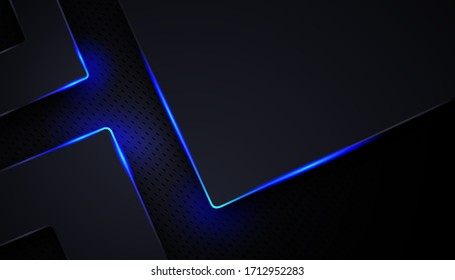 Futuristic technology abstract metallic steel background vector illustration design 
