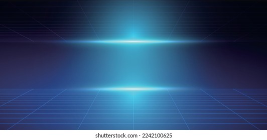 Futuristic technology background. Abstract vector illustration.