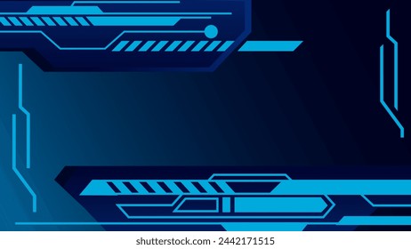 Futuristic Technology Background design vector