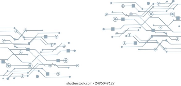 Futuristic technology background, electronic motherboard, abstract background with high-tech technology texture, internet network connection, innovation future tech data