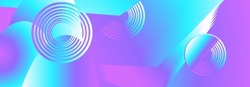 Futuristic Technology Background. Graphic Design Element. 3d Vector Illustration. Abstract Futuristic Background. Graphic Design Template.