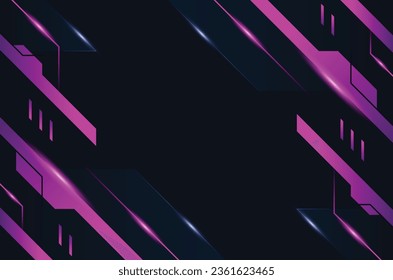 Futuristic Technology Background Modern Gradient