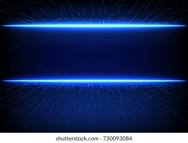 Futuristic Technology background, vector illustration
