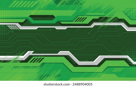 Futuristic technology border abstract background