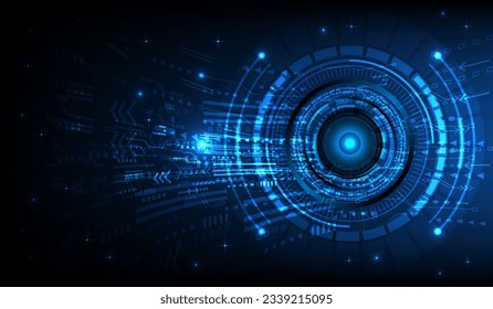 Futuristic technology concept, Vector illustration of abstract technology hitech modern background