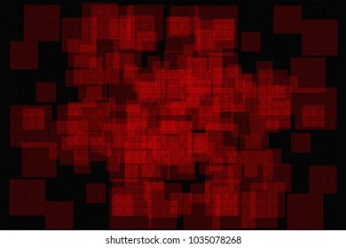 Futuristic technology  with digital information in concept of business and Hi-tech abstract background,Eps 10 vector
