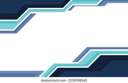 Futuristische Technologie geometrische Form Rand leeren Hintergrund