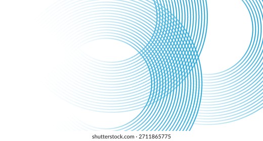 fundo de linhas de tecnologia futurista com efeito de luz azul ilustração vetorial	