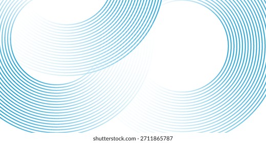 fundo de linhas de tecnologia futurista com efeito de luz azul ilustração vetorial	