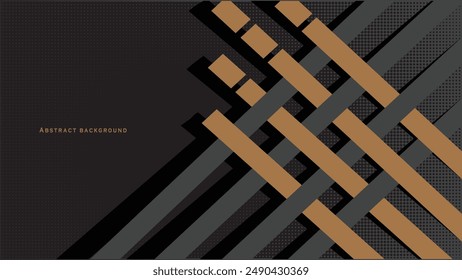 futuristic technology lines black background