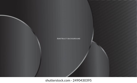 futuristic technology lines black background