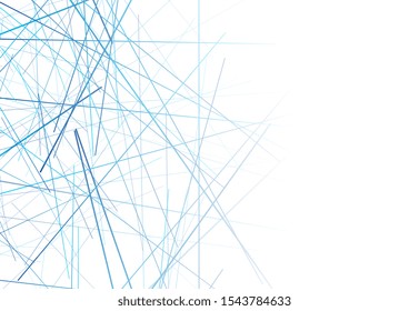 Futuristic technology modern graphic design with blue lines. Abstract geometric background. Vector minimal illustration