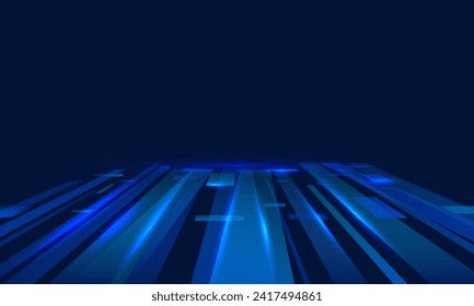 Futuristic technology perspective floor abstract background