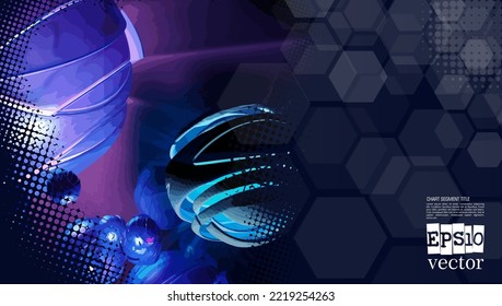 Estilo de tecnología futurista. Resumen del concepto de tecnología, tecnología de innovación.