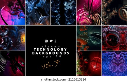 Futuristic technology style. Elegant background for business tech presentations, vector