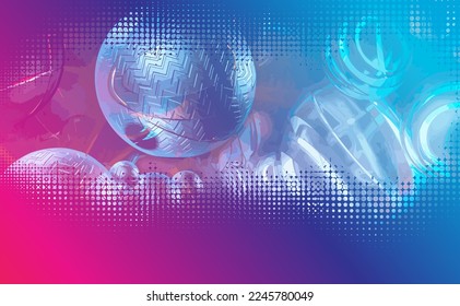 Futuristic technology style. Elegant background for business tech presentations