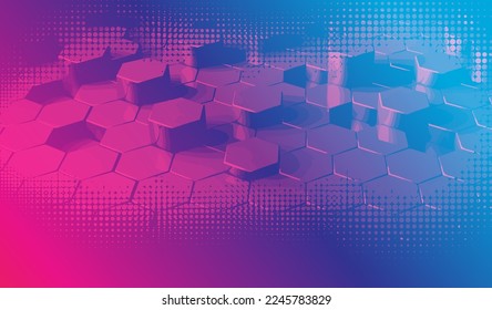 Futuristic technology style. Elegant background for business tech presentations