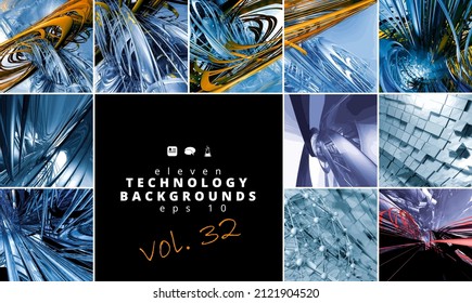 Futuristic technology style. Elegant tech background banners or presentations, vector