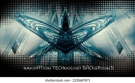 Futuristic technology style. Elegant tech background banners or presentations, vector