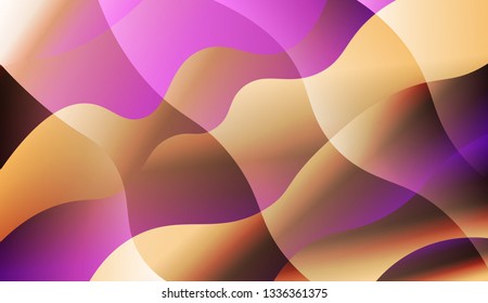 Futuristic Technology Style With Geometric Design, Shapes. For Business Presentation Wallpaper, Flyer, Cover. Vector Illustration with Color Gradient