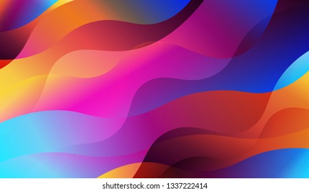Futuristic Technology Style With Geometric Design, Shapes. For Business Presentation Wallpaper, Flyer, Cover. Vector Illustration with Color Gradient