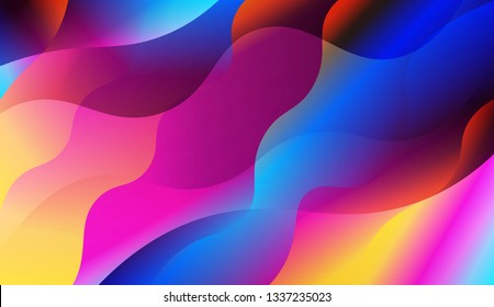 Futuristic Technology Style With Geometric Design, Shapes. For Business Presentation Wallpaper, Flyer, Cover. Vector Illustration with Color Gradient
