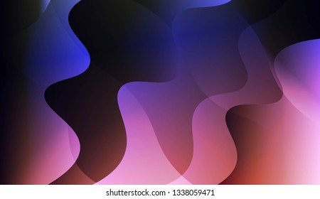 Futuristic Technology Style With Geometric Design, Shapes. For Elegant Pattern Cover Book. Vector Illustration with Color Gradient.