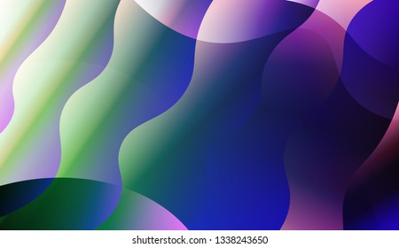 Futuristic Technology Style With Geometric Design, Shapes. For Futuristic Ad, Booklets. Vector Illustration with Color Gradient.