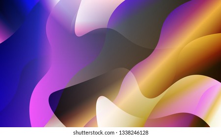 Futuristic Technology Style With Geometric Design, Shapes. For Futuristic Ad, Booklets. Vector Illustration with Color Gradient.