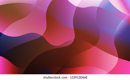 Futuristic Technology Style With Geometric Design, Shapes. For Futuristic Ad, Booklets. Vector Illustration with Color Gradient.