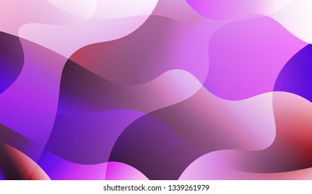 Futuristic Technology Style With Geometric Design, Shapes. For Business Presentation Wallpaper, Flyer, Cover. Vector Illustration with Color Gradient